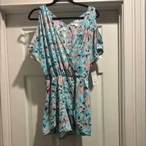 Decree Floral Print Romper